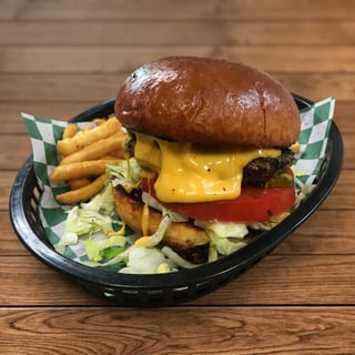 Adult Grilled Cheeseburger- O
